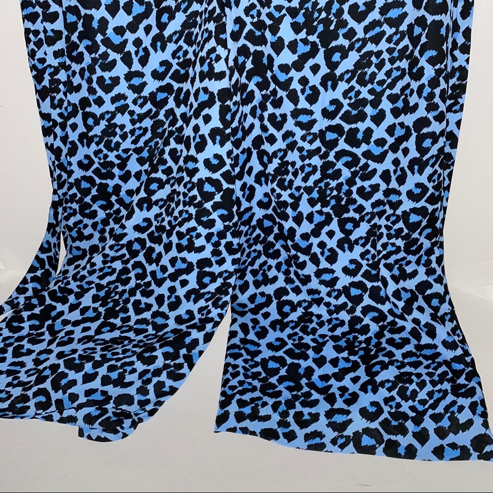 NWT BANANA REPUBLIC LEOPARD WIDE LEG CROPPED JUMPSUIT SIZE 4 - Picture 13 of 14